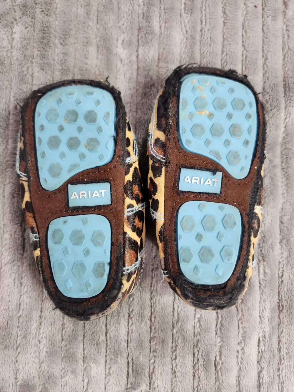 Ariat Infant Girl's Natalie Leopard Print Cruiser Shoe